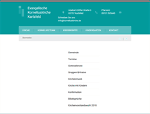 Tablet Screenshot of korneliuskirche.de